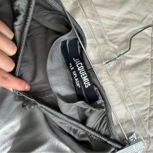 JACQUEMUS GREY ‘LE PANTALON MENTALO’ LOUNGE PANTS - Picture 2 of 4
